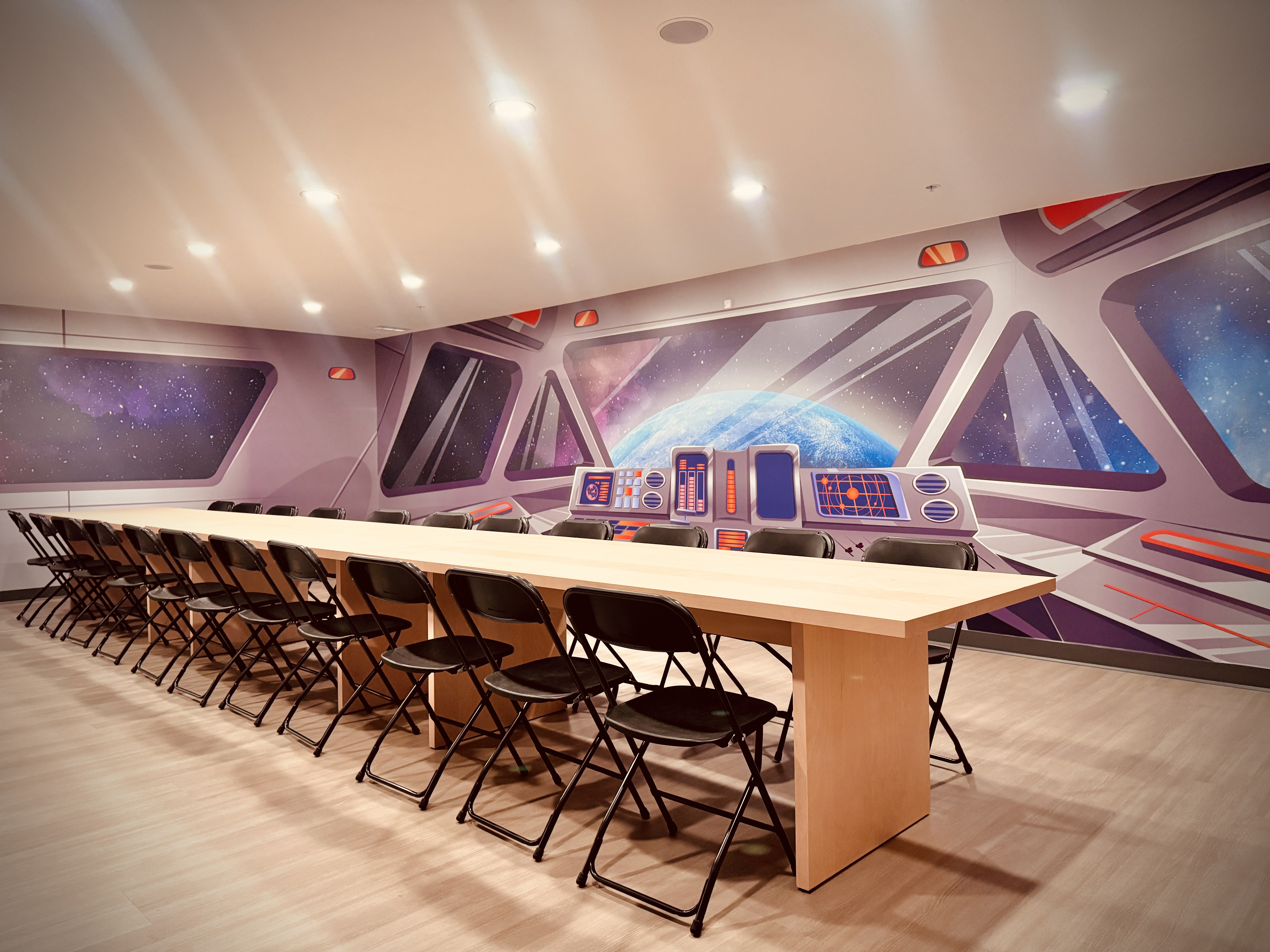 Spacex Rave Room Rocket Party Room